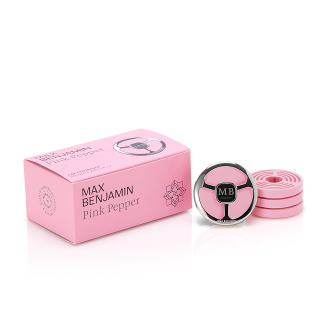 MAX BENJAMIN Pink Pepper Car Fragrance Gift Set