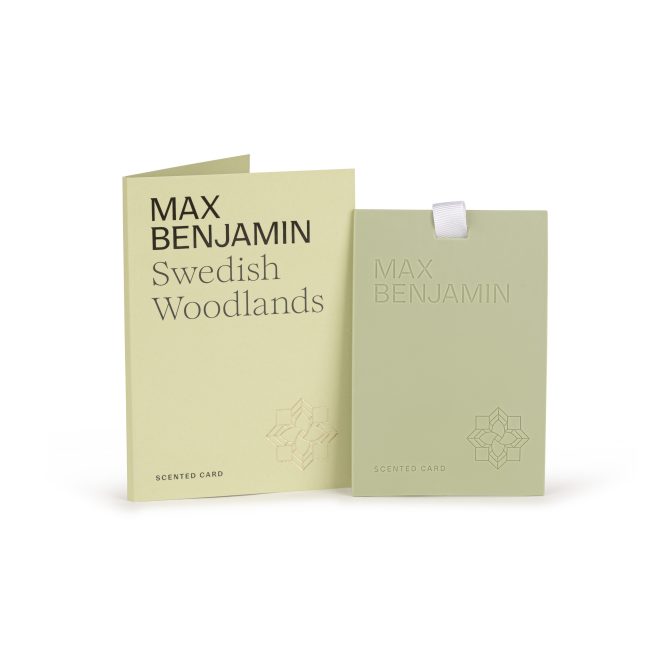 MAX BENJAMIN Swedish Woodland Scented Card